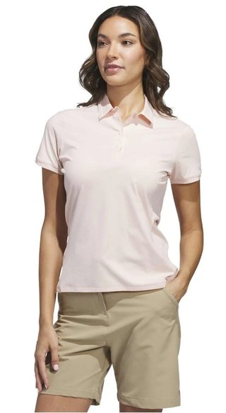 Adidas Ultimate365 Tour Twistknit polo de mujer, blush pink
