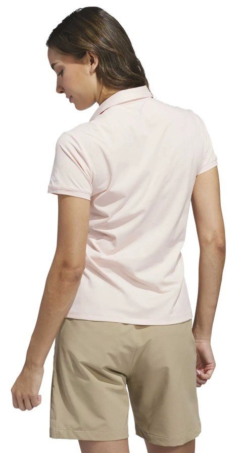 Adidas Ultimate365 Tour Twistknit polo de mujer, blush pink