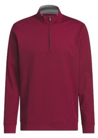 Adidas Ultimate365 Classic Quarter-Zip sudadera de hombre, burgundy