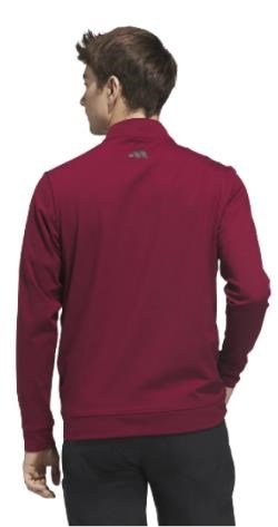 Adidas Ultimate365 Classic Quarter-Zip sudadera de hombre, burgundy