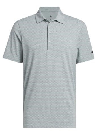 Adidas Ultimate365+ Go-To Print polo de hombre, wosa/navy
