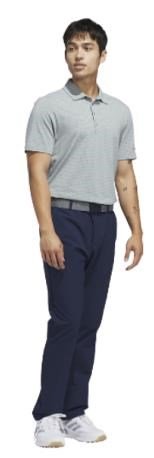 Adidas Ultimate365+ Go-To Print polo de hombre, wosa/navy