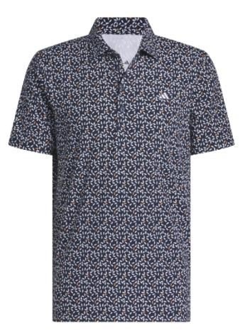 Adidas Ultimate+ Print polo de hombre, navy/white