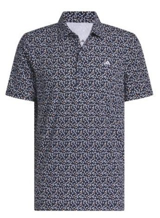 Adidas Ultimate+ Print polo de hombre, navy/white
