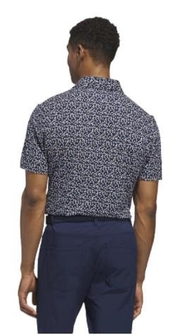 Adidas Ultimate+ Print polo de hombre, navy/white