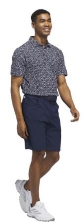 Adidas Ultimate+ Print polo de hombre, navy/white