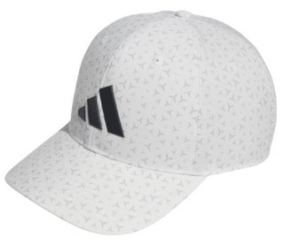Adidas Tour Print gorra de hombre, blanca