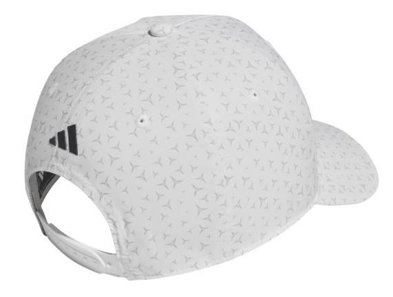 Adidas Tour Print gorra de hombre, blanca