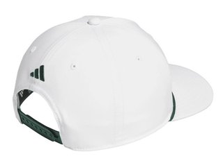 Adidas Tour 5-panel gorra de golf para hombre, blanco/verde