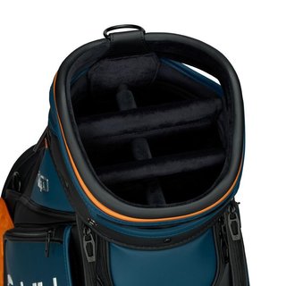TaylorMade Qi4D Staff cart bag, negro