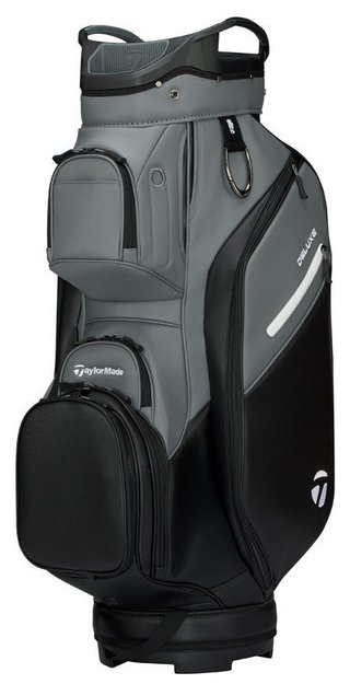 TaylorMade Deluxe cart bag, negro/gris