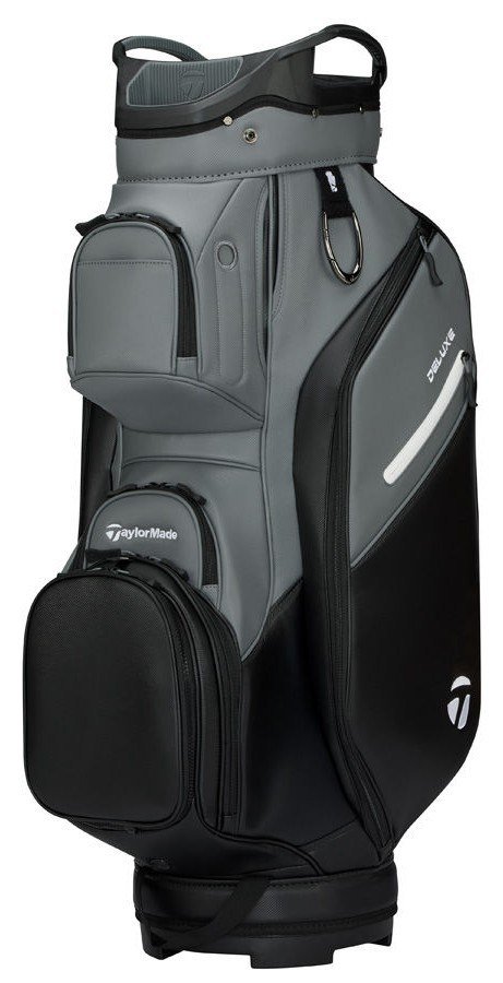 TaylorMade Deluxe cart bag, negro/gris
