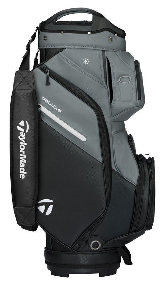 TaylorMade Deluxe cart bag, negro/gris