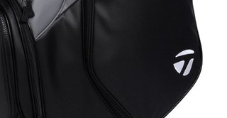 TaylorMade Deluxe cart bag, negro/gris
