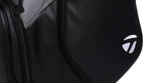 TaylorMade Deluxe cart bag, negro/gris
