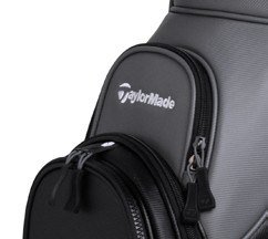 TaylorMade Deluxe cart bag, negro/gris