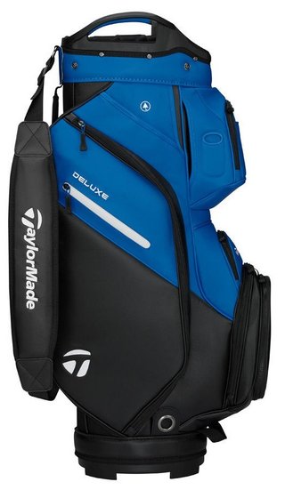 TaylorMade Deluxe cart bag, negro/azul