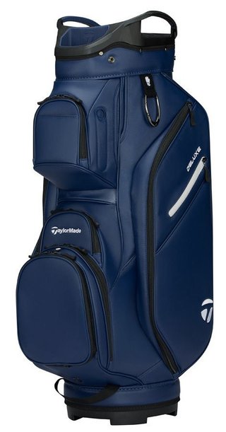 TaylorMade Deluxe cart bag, azul marino