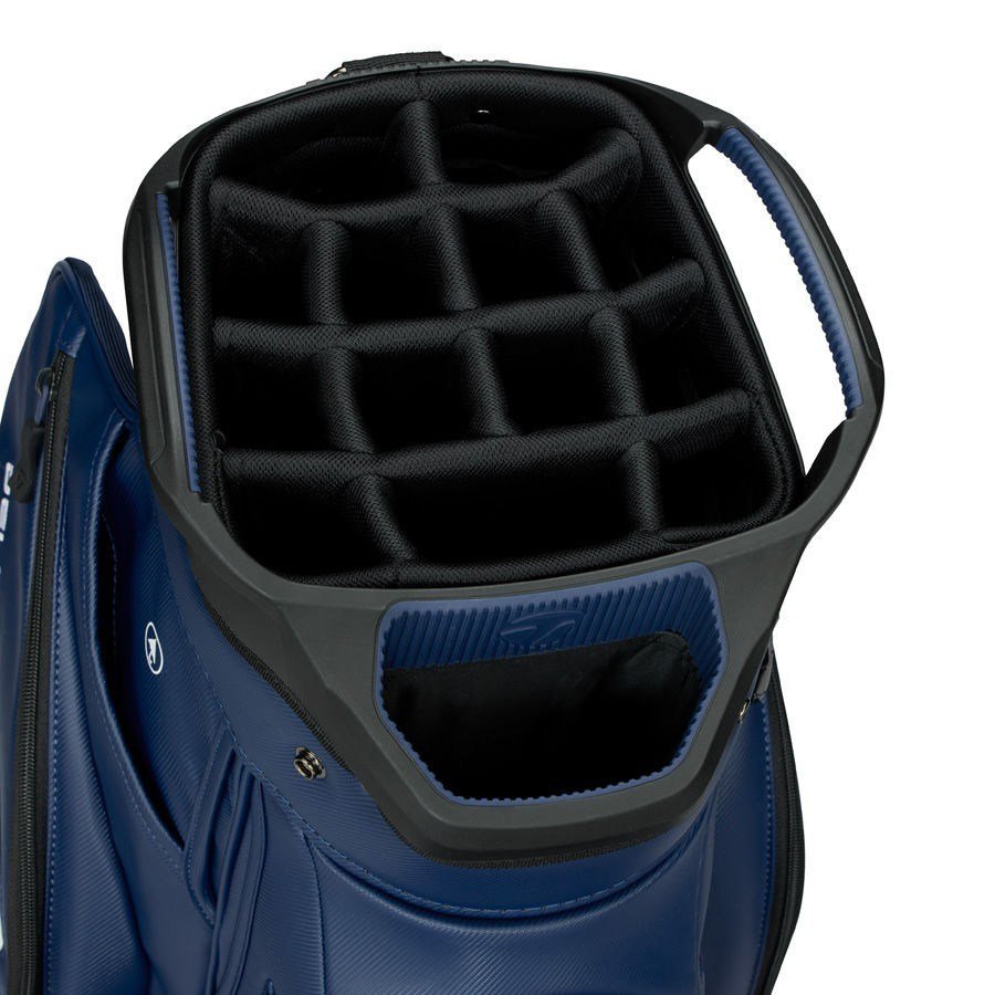 TaylorMade Deluxe cart bag, azul marino