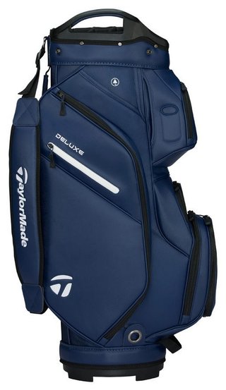 TaylorMade Deluxe cart bag, azul marino