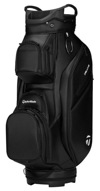 TaylorMade Deluxe cart bag, negro