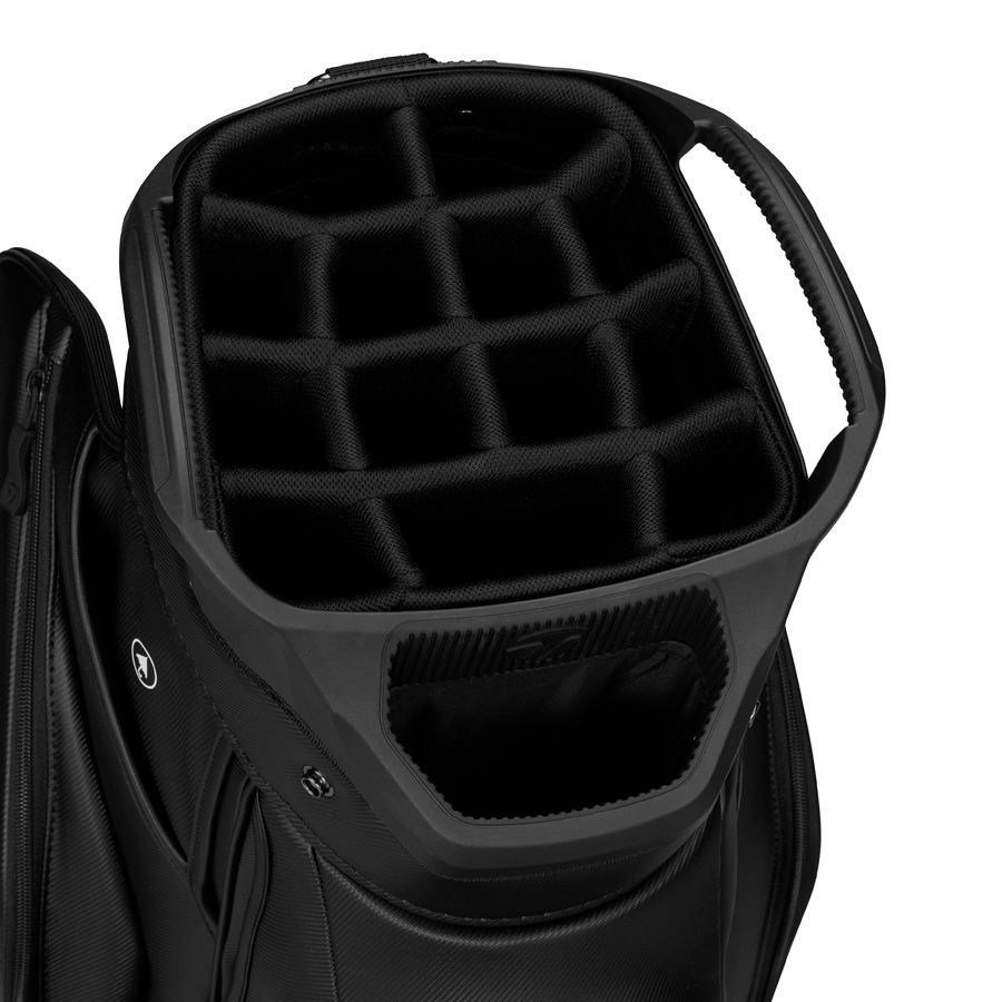 TaylorMade Deluxe cart bag, negro