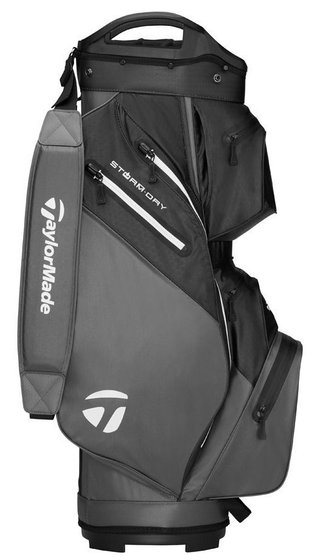 TaylorMade Storm Dry cart bag, gris/negro