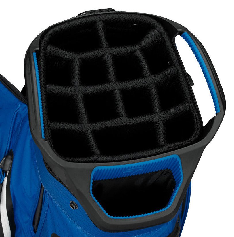 TaylorMade Storm Dry cart bag, negro/azul