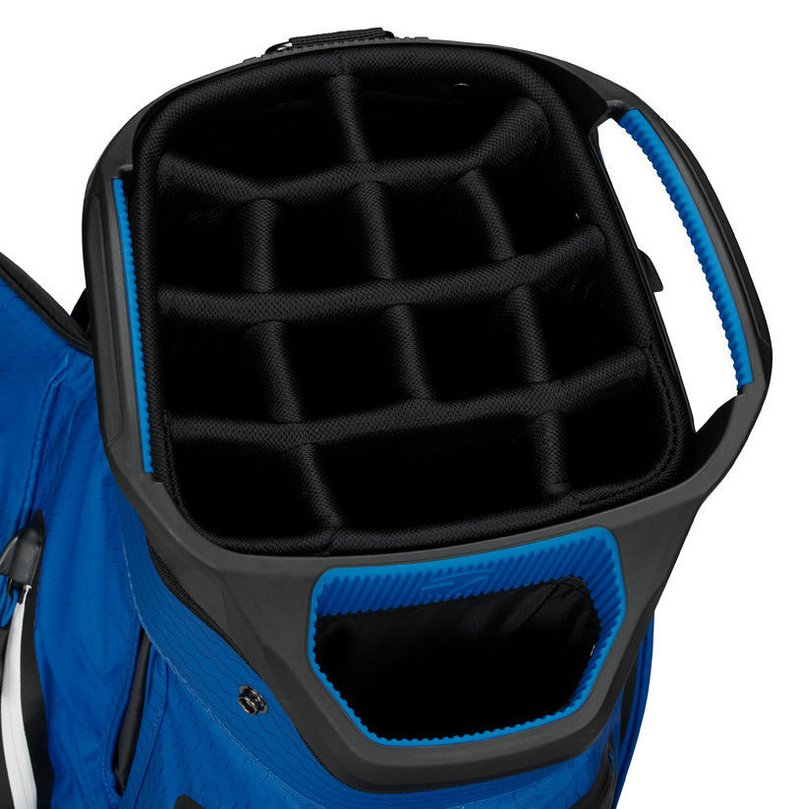TaylorMade Storm Dry cart bag, negro/azul