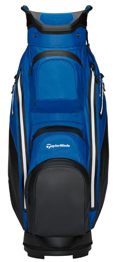 TaylorMade Storm Dry cart bag, negro/azul