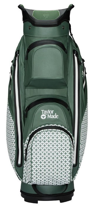TaylorMade Storm Dry cart bag, heritage icon dark sage