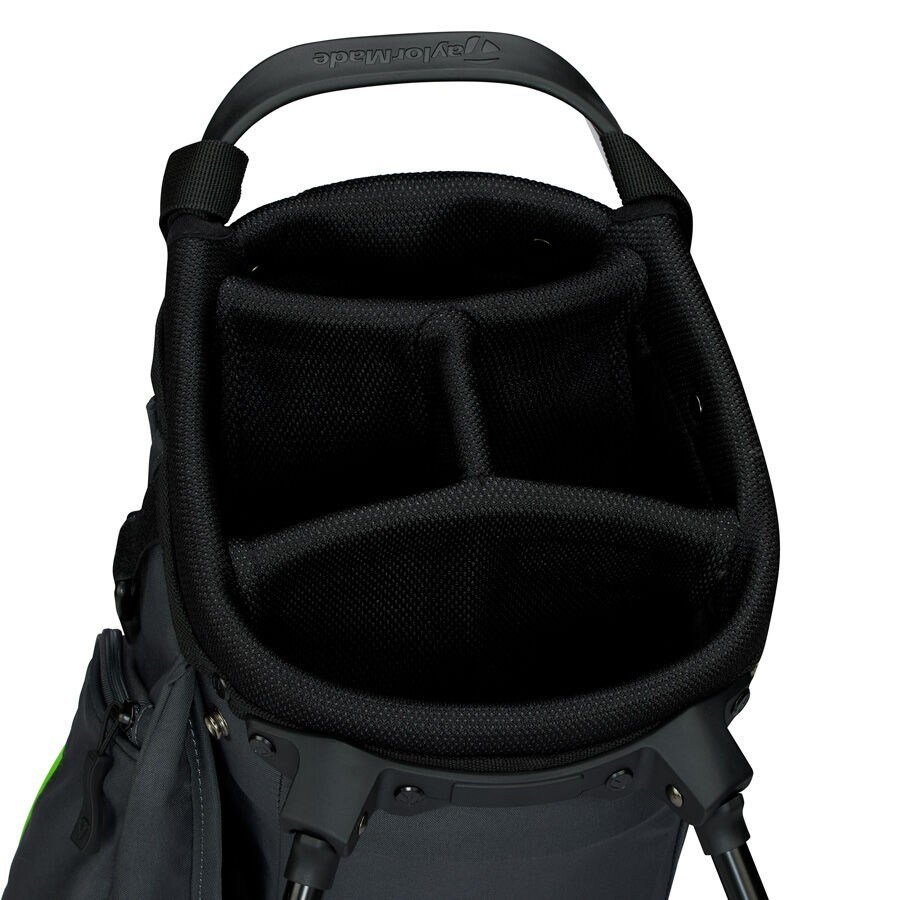 TaylorMade FlexTech stand bag, gris/verde neón