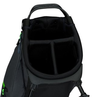 TaylorMade FlexTech Carry stand bag, gris/negro/verde neón