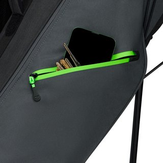 TaylorMade FlexTech Carry stand bag, gris/negro/verde neón