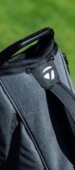 TaylorMade FlexTech Carry stand bag, gris/negro/verde neón
