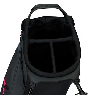 TaylorMade FlexTech Carry stand bag, gris/rosa neón