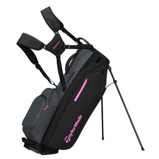 TaylorMade FlexTech Crossover stand bag, gris/rosa/negro