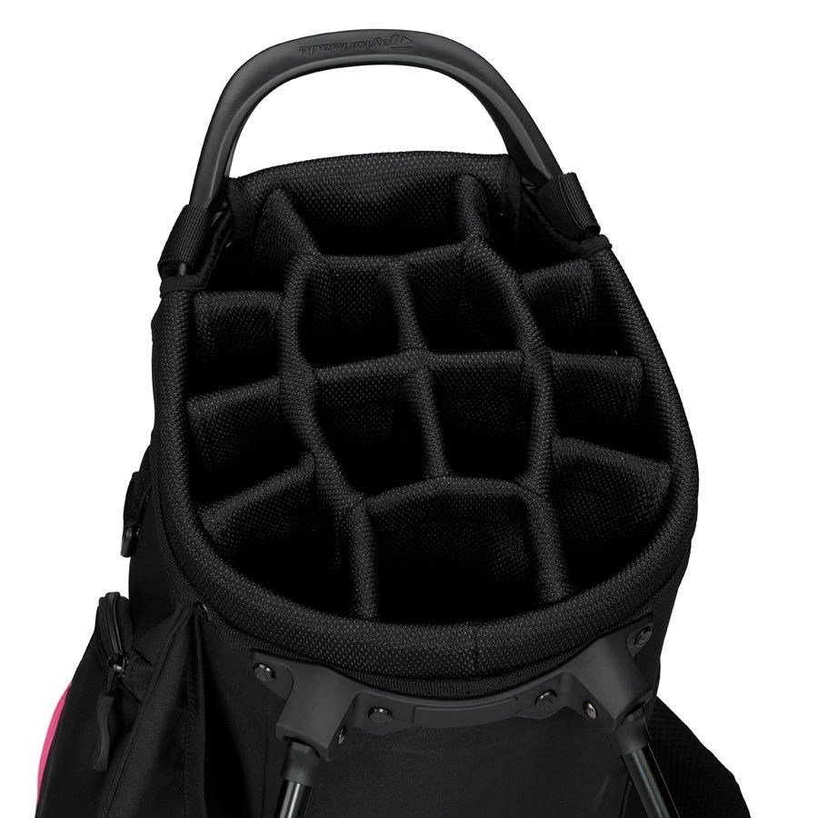 TaylorMade FlexTech Crossover stand bag, gris/rosa/negro