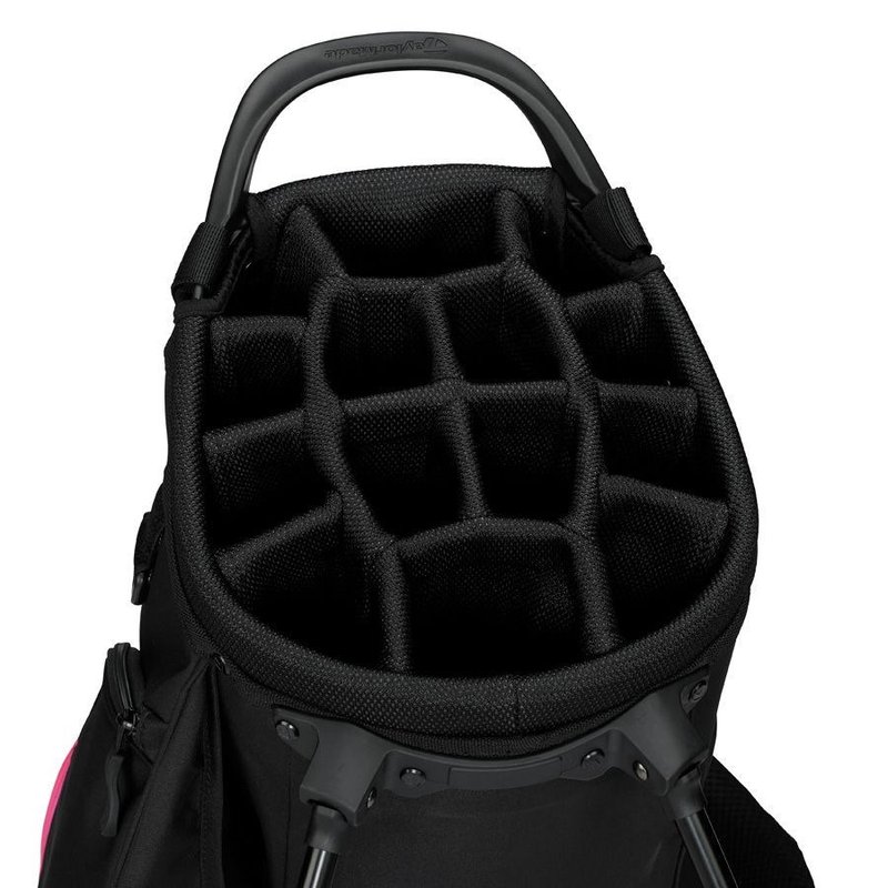 TaylorMade FlexTech Crossover stand bag, gris/rosa/negro