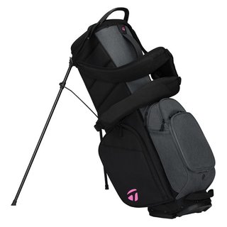 TaylorMade FlexTech Crossover stand bag, gris/rosa/negro