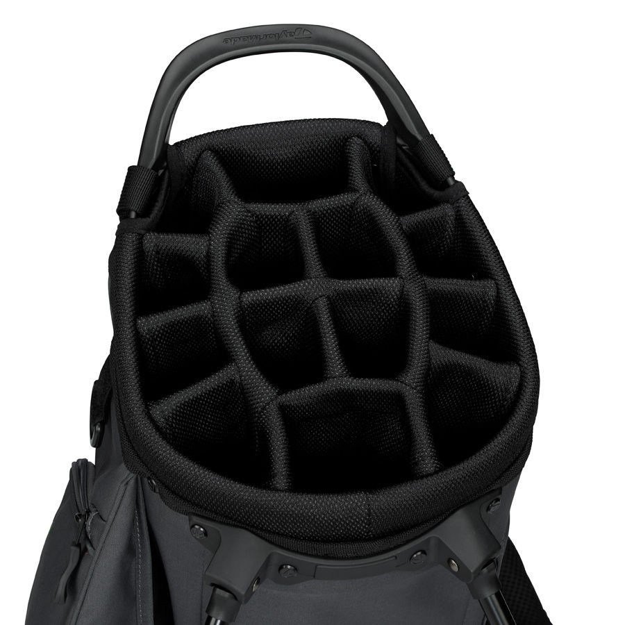 TaylorMade FlexTech Crossover stand bag, gris/verde neón
