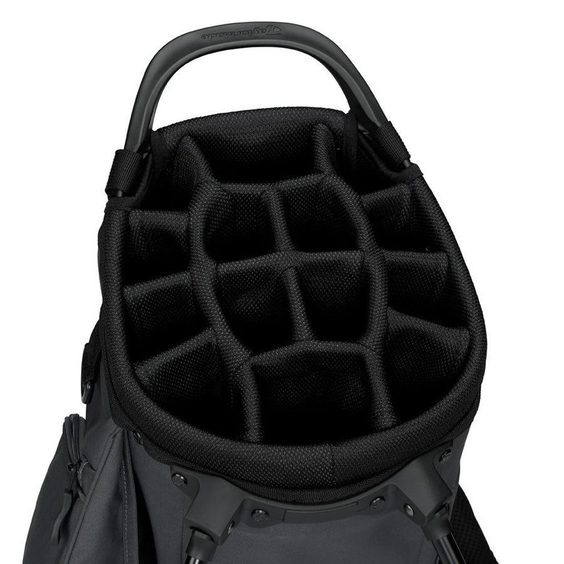 TaylorMade FlexTech Crossover stand bag, gris/verde neón