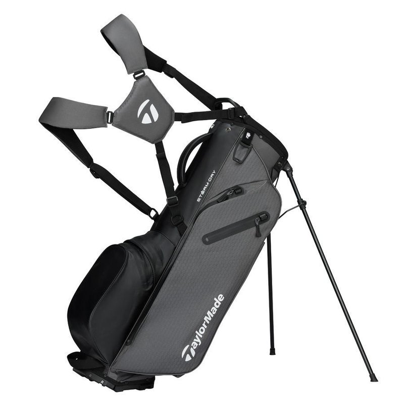 TaylorMade Storm-Dry Waterproof stand bag, gris/negro