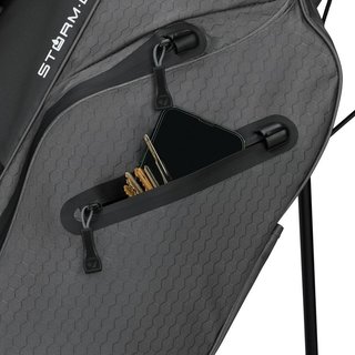 TaylorMade Storm-Dry Waterproof stand bag, gris/negro