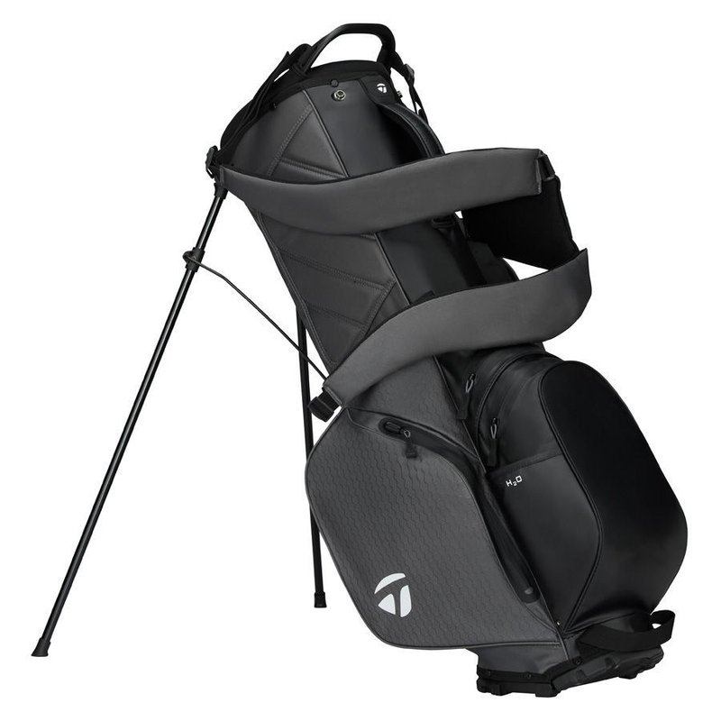 TaylorMade Storm-Dry Waterproof stand bag, gris/negro