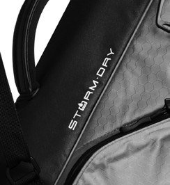 TaylorMade Storm-Dry Waterproof stand bag, gris/negro
