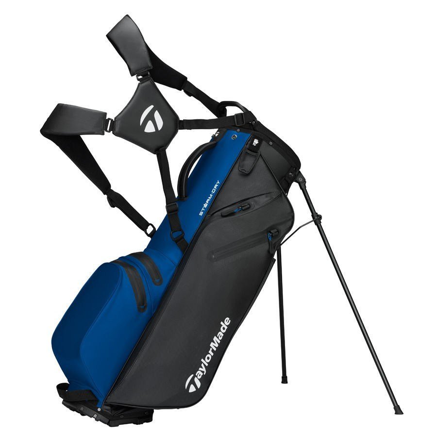TaylorMade Storm-Dry Waterproof stand bag, negro/azul
