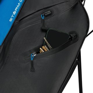 TaylorMade Storm-Dry Waterproof stand bag, negro/azul