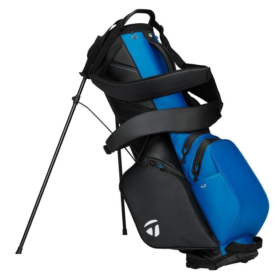 TaylorMade Storm-Dry Waterproof stand bag, negro/azul