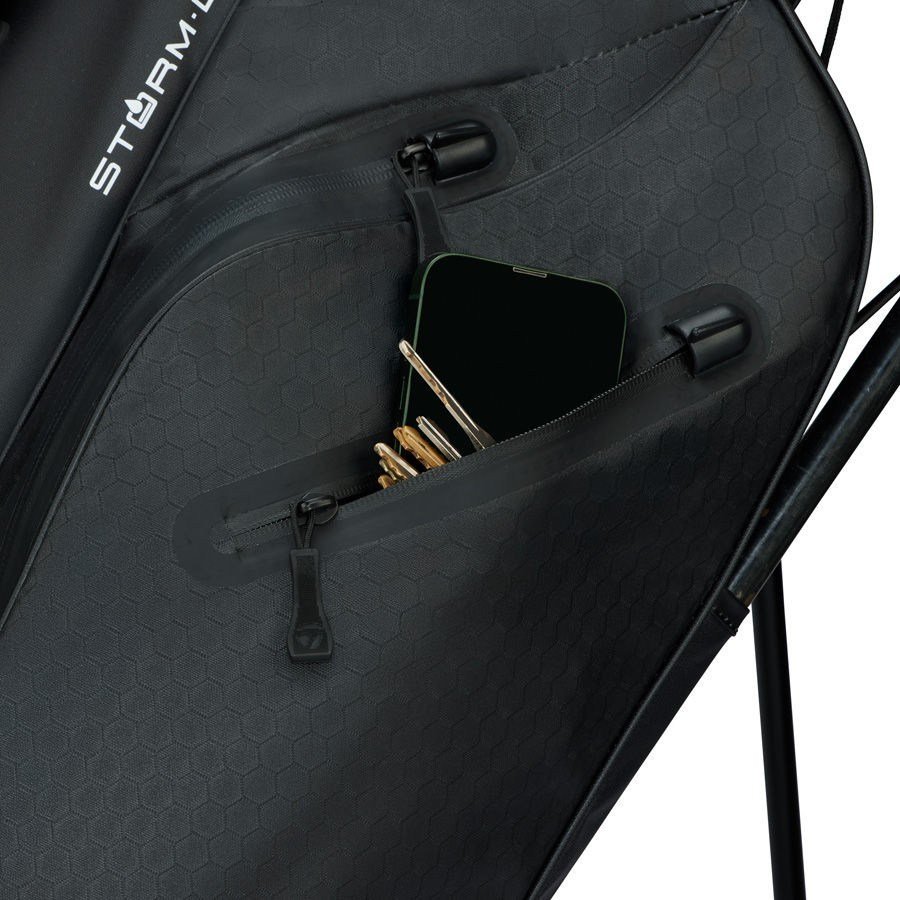 TaylorMade Storm-Dry Waterproof stand bag, negro